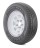 Assembly with ST205/75R14LRC Radial Trail HD Tire14x6.00 5/4.5 8Spk White (F564) with Stripe Wheel